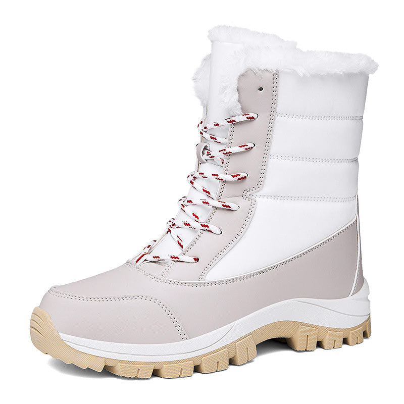 👢 JETZT 50% RABATT! ⏰ Wasserdichte Damen-Winterstiefel – wärmeisolierend und rutschfest, perfekt für Schnee und Kälte ❄️✨