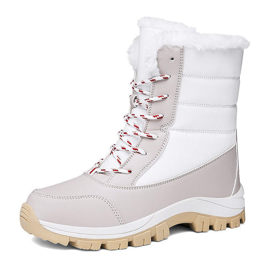 👢 JETZT 50% RABATT! ⏰ Wasserdichte Damen-Winterstiefel – wärmeisolierend und rutschfest, perfekt für Schnee und Kälte ❄️✨