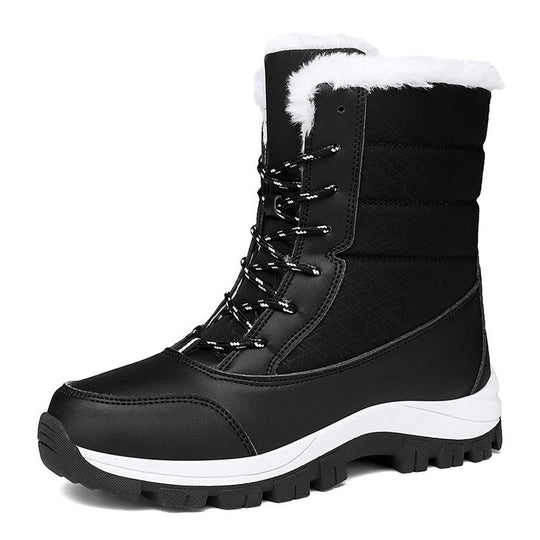 👢 JETZT 50% RABATT! ⏰ Wasserdichte Damen-Winterstiefel – wärmeisolierend und rutschfest, perfekt für Schnee und Kälte ❄️✨