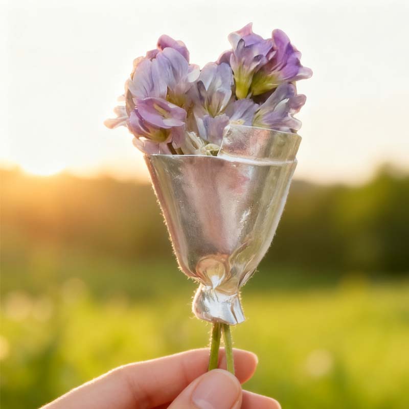 📢📢35 % RABATT !!!🌷Tragbare Blumenbrosche