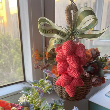 🎄 Handgemachte Trauben- & Erdbeer-Seife – Perfektes Weihnachtsgeschenk 🎁