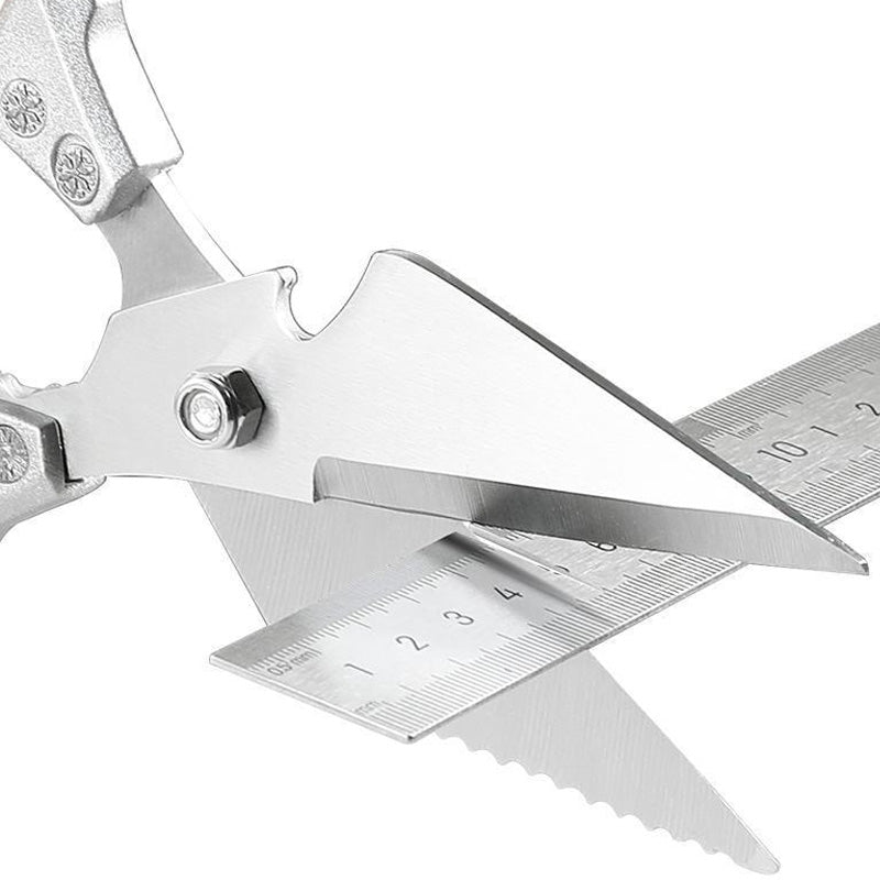 ✂️ 50% RABATT! ✨ ALLROUND-KÜCHENSCHEREHochwertig für Geflügel &amp; Alltag, rutschfester GriffKräuter hacken &amp; Nüsse zerbrechen – spülmaschinenfest 🍗🌿
