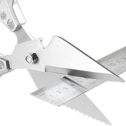 ✂️ 50% RABATT! ✨ ALLROUND-KÜCHENSCHEREHochwertig für Geflügel &amp; Alltag, rutschfester GriffKräuter hacken &amp; Nüsse zerbrechen – spülmaschinenfest 🍗🌿