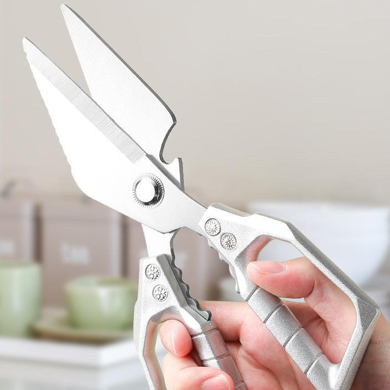 ✂️ 50% RABATT! ✨ ALLROUND-KÜCHENSCHEREHochwertig für Geflügel &amp; Alltag, rutschfester GriffKräuter hacken &amp; Nüsse zerbrechen – spülmaschinenfest 🍗🌿