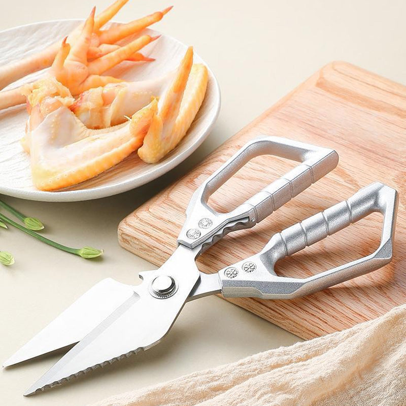 ✂️60% RABATT! ✨ MULTIFUNKTIONSCHEERE - Hochleistungs-Küchen- &amp; Geflügelschere, Rutschfester Griff, Zerkleinert Kräuter &amp; Nüsse, Spülmaschinenfest 🍗🌿