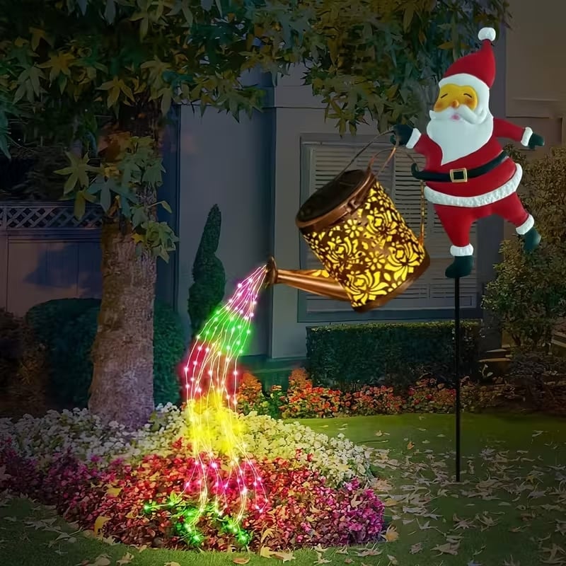 🎅Christmas Solar Kettle Light &amp; Lantern Garden Decor Collection