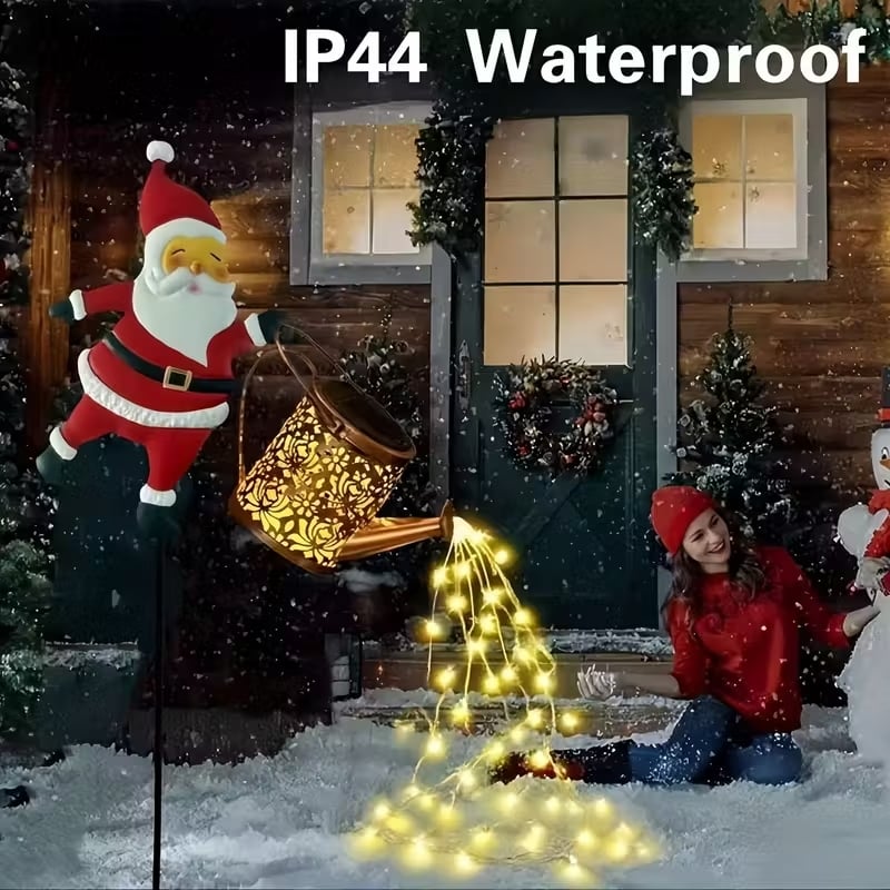 🎅Christmas Solar Kettle Light &amp; Lantern Garden Decor Collection