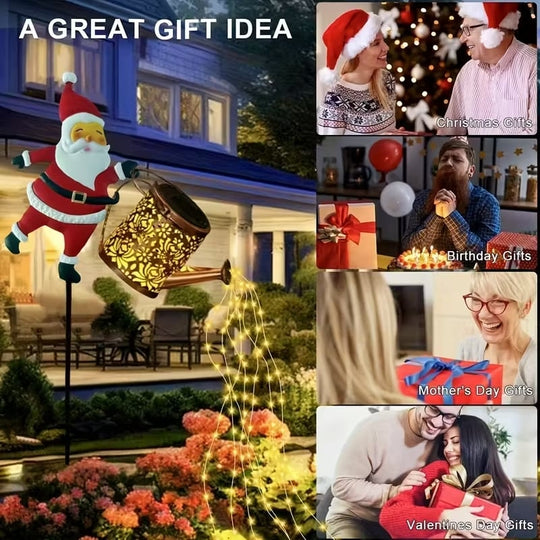 🎅Christmas Solar Kettle Light &amp; Lantern Garden Decor Collection