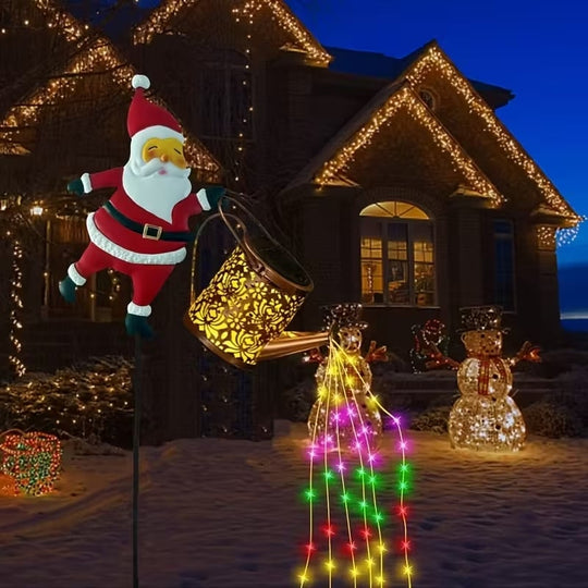 🎅Christmas Solar Kettle Light &amp; Lantern Garden Decor Collection
