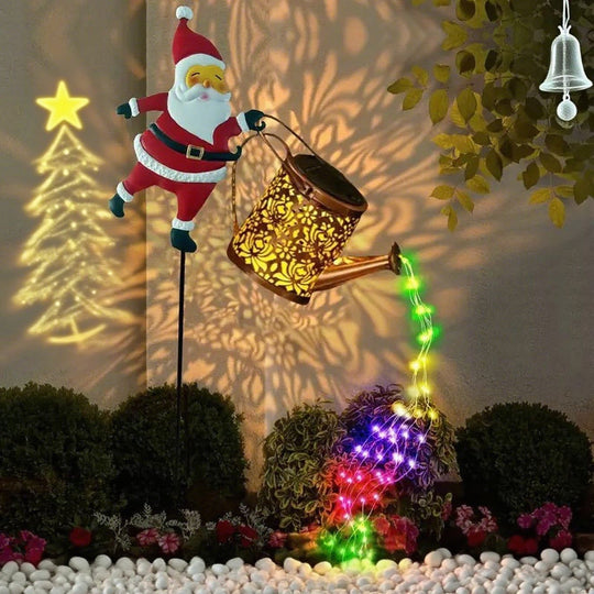 🎅Christmas Solar Kettle Light &amp; Lantern Garden Decor Collection