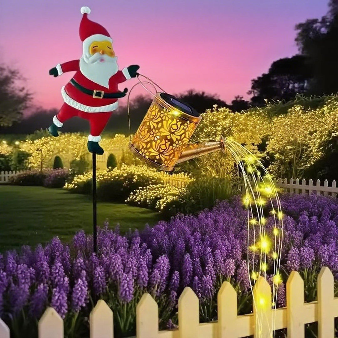 🎅Christmas Solar Kettle Light &amp; Lantern Garden Decor Collection