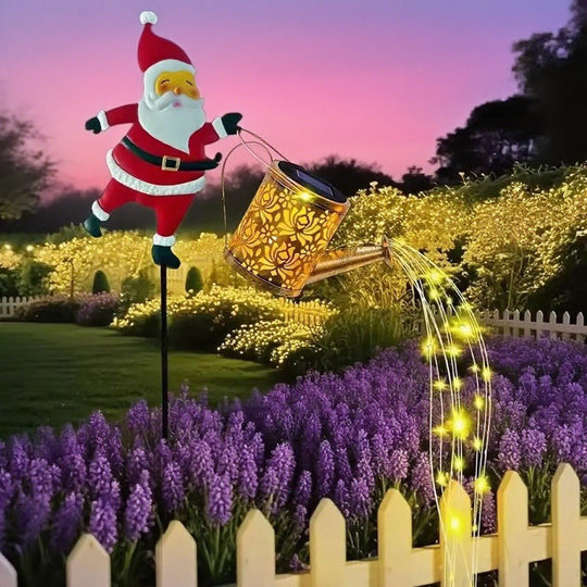 🎅Christmas Solar Kettle Light &amp; Lantern Garden Decor Collection