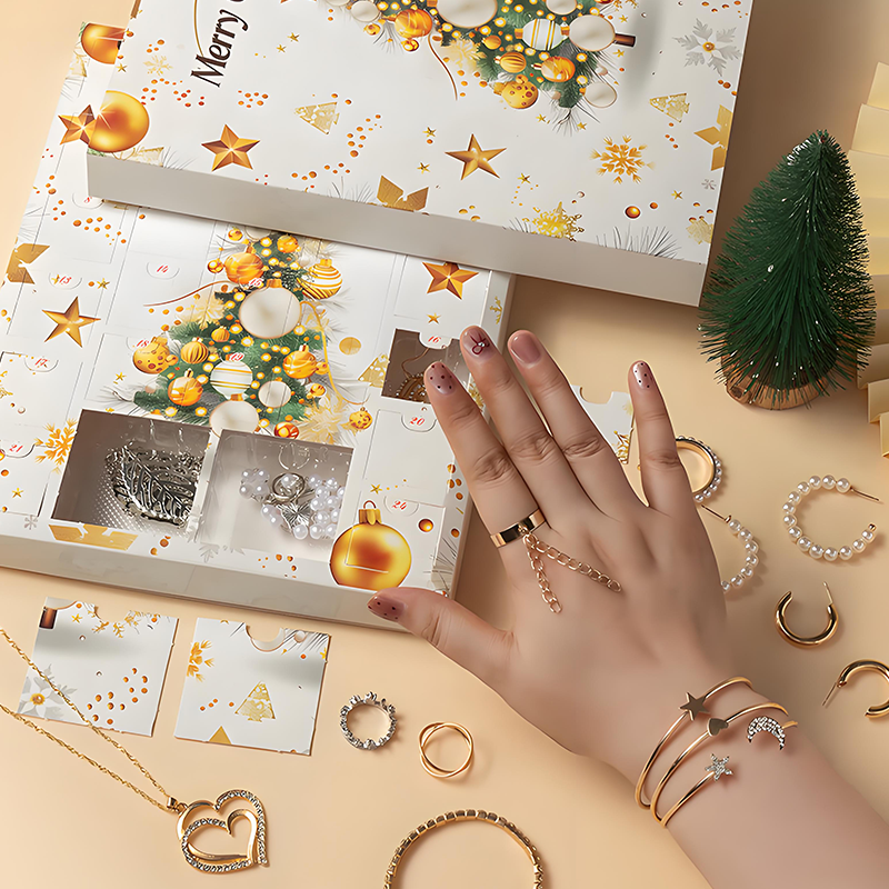 24-delige kerstjuwelenset