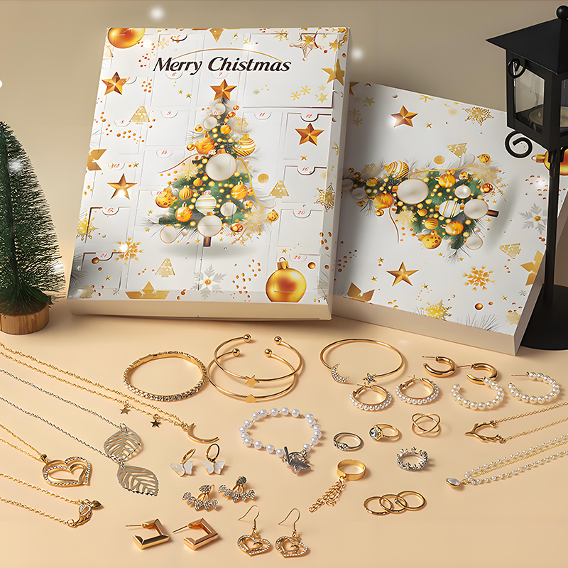 24-delige kerstjuwelenset