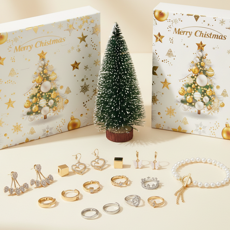 24-delige kerstjuwelenset