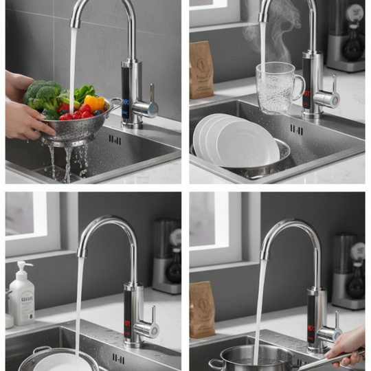 🔈🔈AUSVERKAUF 60% RABATT💧Durchlauferhitzer-Wasserhahn