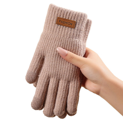 🧤 50% RABATT JETZT! ✨ Warme Thermo-Strickhandschuhe mit Touchscreen-Funktion - Weiches Fleecefutter mit Elastischem Bund für Outdoor-Aktivitäten ❄️📱