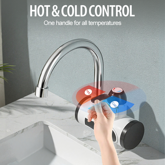 🔈🔈60% RABATT💧Sicherer und praktischer elektrischer Sofort-Heißwasserhahn🔥