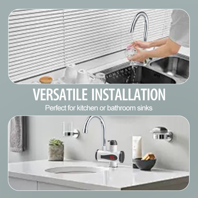 🔈🔈60% RABATT💧Sicherer und praktischer elektrischer Sofort-Heißwasserhahn🔥