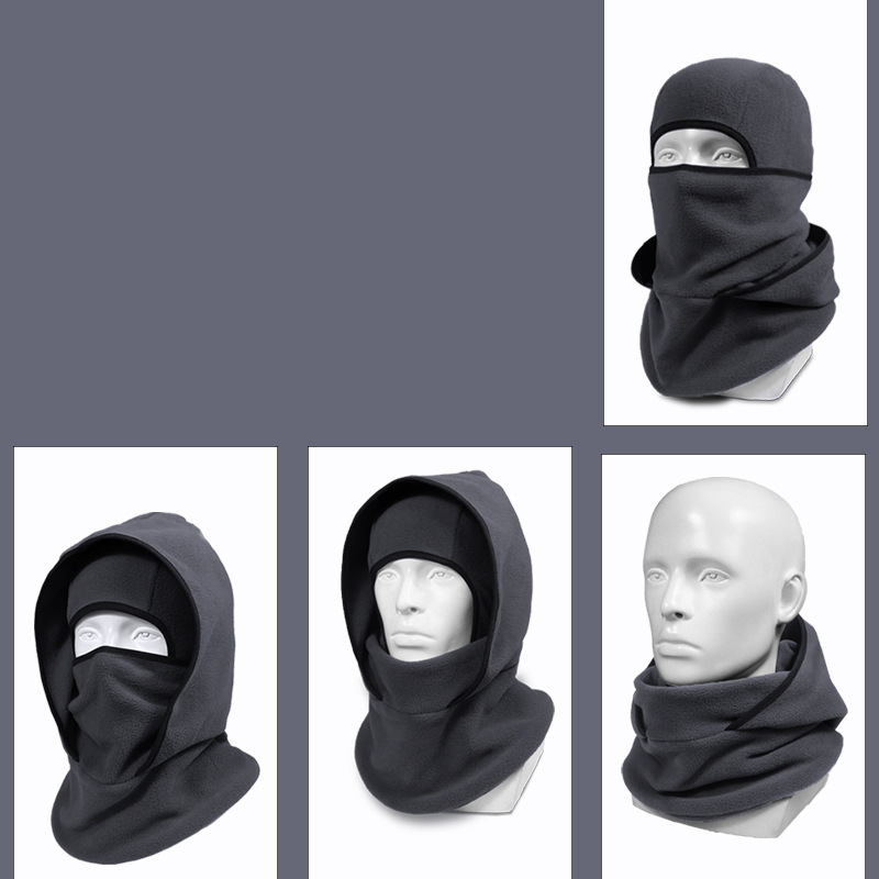 🔥50% rabatt så länge lagret räcker!🎉3-i-1 Unisex Varm Mössa med Halsvärmare och Ansiktsmask