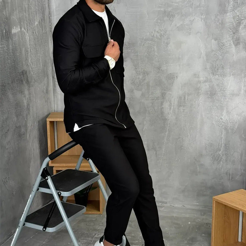 🔥Hot Sale Offers-Men’s Minimalist Jacket &amp; Pants 2-Piece Set