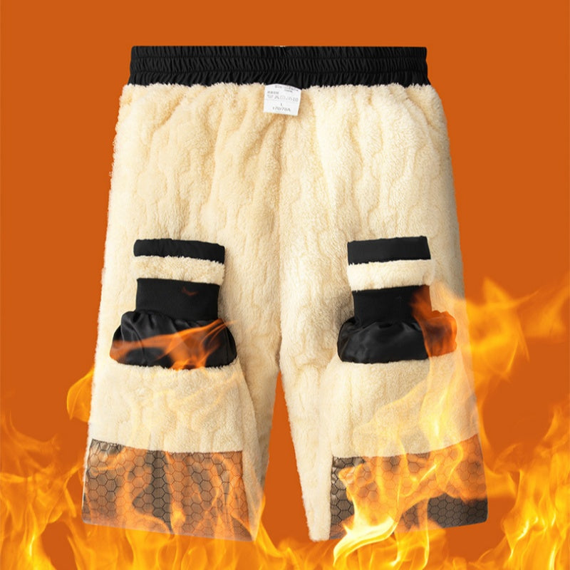 Gefütterte Herren-Thermohose mit Graphen-Kniepolster