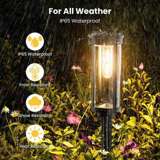🌙✨ Solar-Gartenleuchte im Retro-Design: 2+1 GRATIS! 🏡💡 Filament-Optik, IP65 wasserdicht &amp; 14 Std. Leuchtdauer für gemütliche Sommerabende