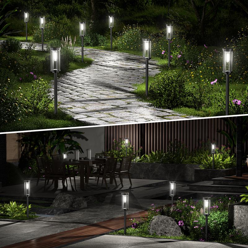 🌙✨ Solar-Gartenleuchte im Retro-Design: 2+1 GRATIS! 🏡💡 Filament-Optik, IP65 wasserdicht &amp; 14 Std. Leuchtdauer für gemütliche Sommerabende