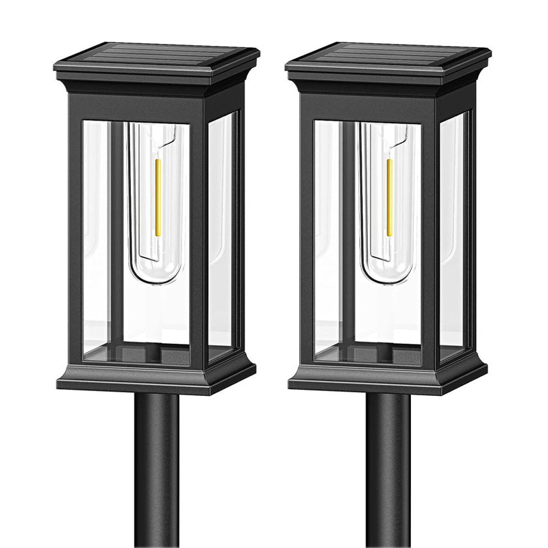 🌙✨ Solar-Gartenleuchte im Retro-Design: 2+1 GRATIS! 🏡💡 Filament-Optik, IP65 wasserdicht &amp; 14 Std. Leuchtdauer für gemütliche Sommerabende
