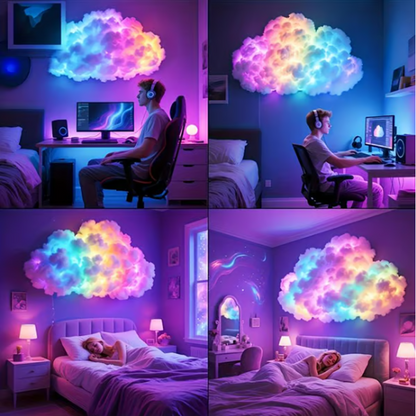 📢🎁60% RABATT!!! ✨Thundercloud USB-betriebene LED-Dekorationslampe🌈☁️