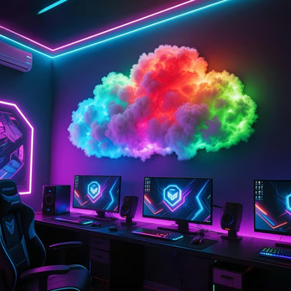 📢🎁60% RABATT!!! ✨Thundercloud USB-betriebene LED-Dekorationslampe🌈☁️