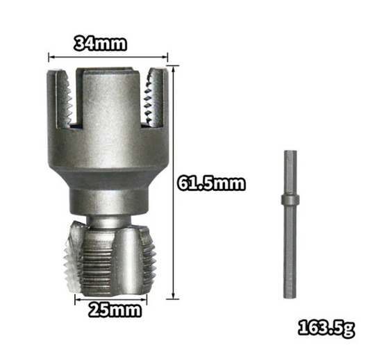 🔧 50% RABATT! ⚙️ Rohrgewindeschneidwerkzeug – Präzisions-Schneideisen – Für Metall/PVC, Ergonomischer Griff &amp; Professionelle Ergebnisse 🛠️