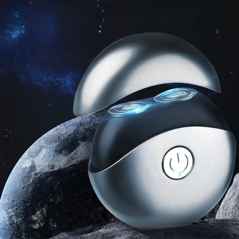 🎉 50% OFF! ✨ Portable multifunctional electric shaver – Dual ring blades, IPX4 waterproof and compact UFO design 🪒⚡