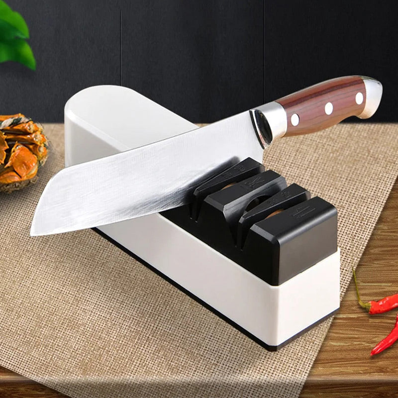 🍳 50% RABATT! ⚡ Professioneller Elektrischer Messerschleifer – Schärft Messer in Sekunden, Mehrstufiger Schleifwinkel &amp; Überhitzungsschutz 🔪✨📦