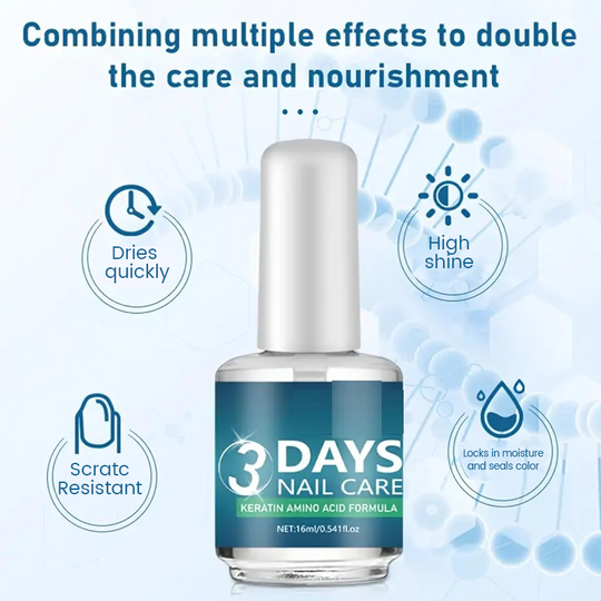 ⏰Buy 2 Get 1 Free! 💅High-Gloss Quick-Dry Nail Oil - Salon-Perfect Shine, Anytime, Anywhere!