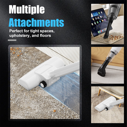 ✨🎅Weihnachtsangebote – Nur für kurze Zeit!⏰Leistungsstarker kabelloser 2-in-1-Staubsauger