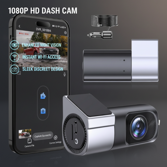 🔥Solange der Vorrat reicht 50 % Rabatt!📷1080P HD-Dashcam mit WLAN und Nachtsichtfunktion🚗