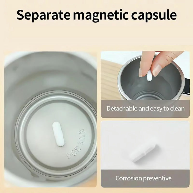 🔥50 % Rabatt☕Intelligente Magnetrühr- & Kühlbecher – Perfekte Getränke-Konsistenz & Temperatur jederzeit!