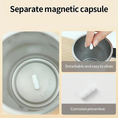 🔥50 % Rabatt☕Intelligente Magnetrühr- & Kühlbecher – Perfekte Getränke-Konsistenz & Temperatur jederzeit!