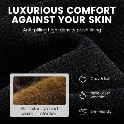 Men's Lined Business Casual Winter Coat