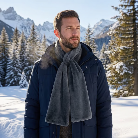 🎅 WEIHNACHTS-SCHLUSSVERKAUF🧣Kuscheliger Schal mit versteckter Tasche🎁