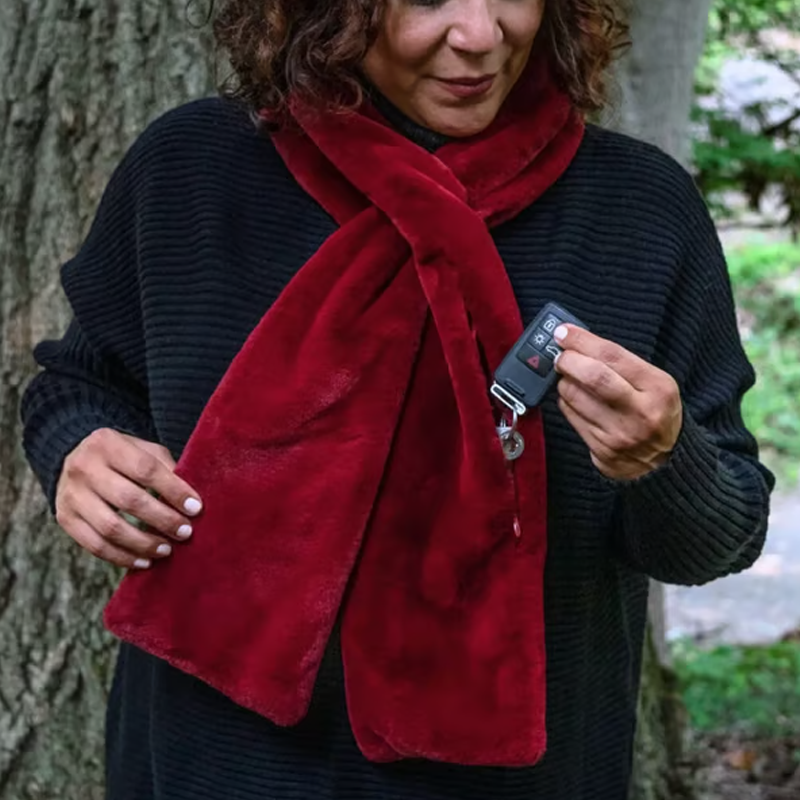 🎅 WEIHNACHTS-SCHLUSSVERKAUF🧣Kuscheliger Schal mit versteckter Tasche🎁