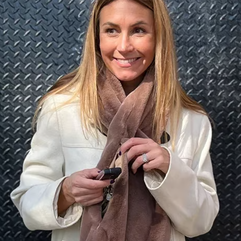 🎅 WEIHNACHTS-SCHLUSSVERKAUF🧣Kuscheliger Schal mit versteckter Tasche🎁
