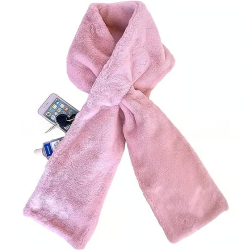 🎅 WEIHNACHTS-SCHLUSSVERKAUF🧣Kuscheliger Schal mit versteckter Tasche🎁