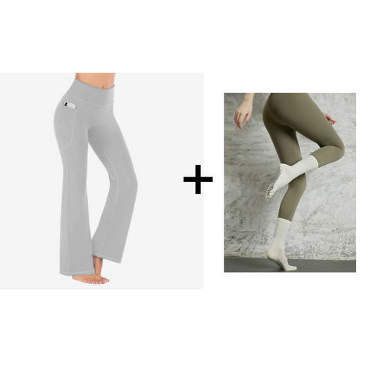 🔥Ultra Sculpt High Waisted Tummy Control Flare Leggings