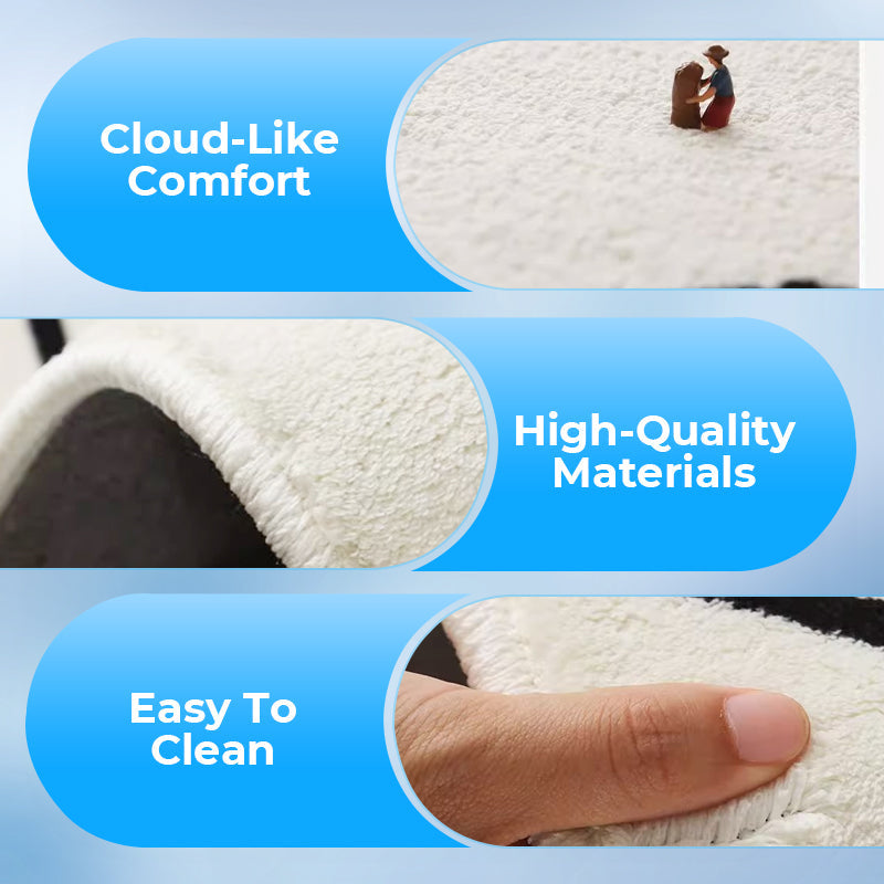 🧸 50% RABATT JETZT ! 🌟 Weicher Teppich mit Unregelmäßigem Blumenmuster – Pflegeleicht, Rutschfest & Gemütliche Atmosphäre 🏠