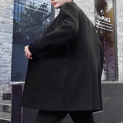 ⏳Zeitlich begrenztes Angebot: 50% Rabatt⏰ Vielseitiger und kuscheliger Tweedmantel für Herren🧥