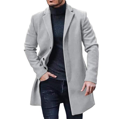 ⏳Zeitlich begrenztes Angebot: 50% Rabatt⏰ Vielseitiger und kuscheliger Tweedmantel für Herren🧥