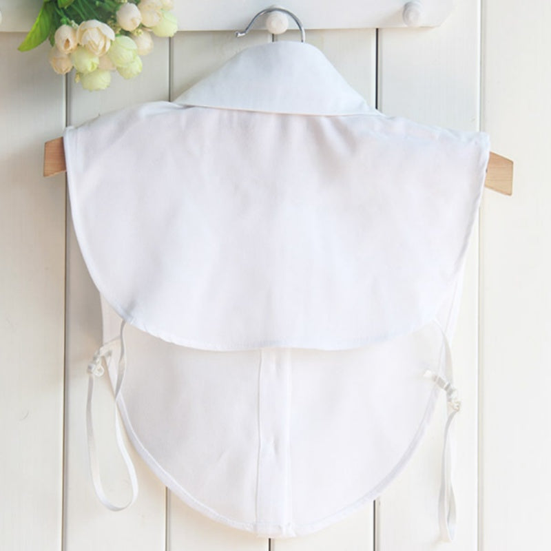 Elegant Faux Pearl & Rhinestone Fake Collar