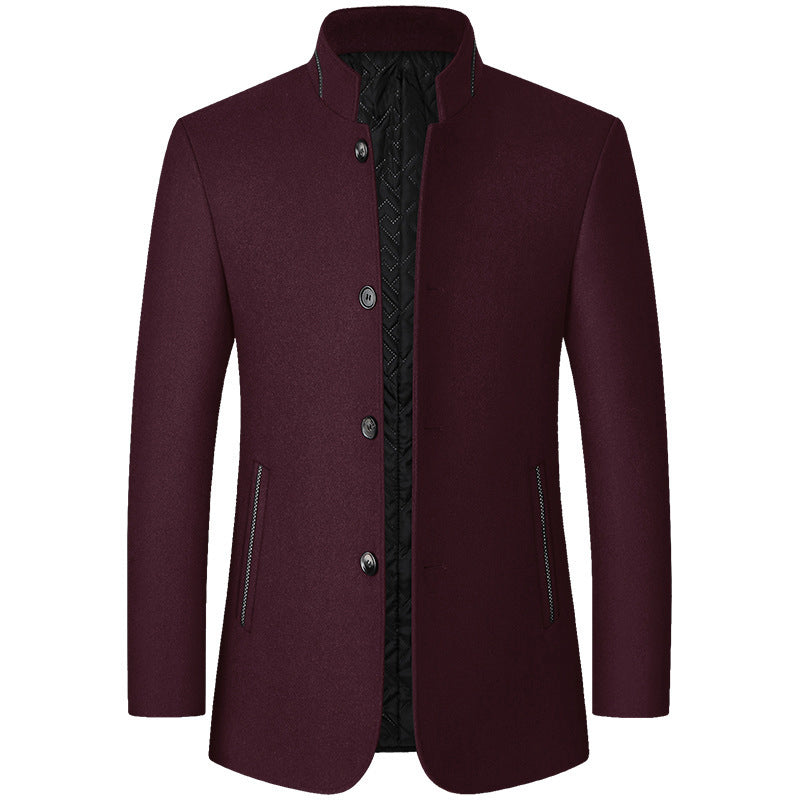 🔥Solange der Vorrat reicht 50 % Rabatt!🎉Klassische Herren Jacke mit Stehkragen